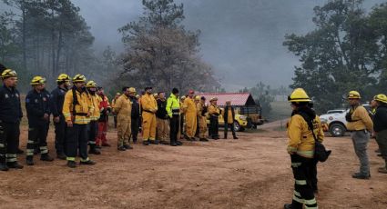 Controlan incendio forestal en Sierra de Santiago