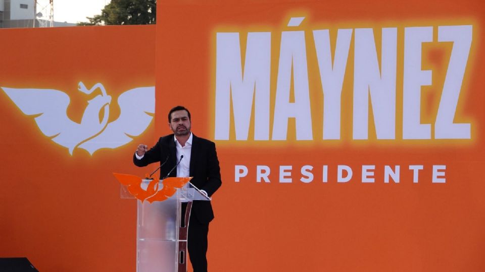 Jorge Álvarez Máynez, candidato la presidencia por Movimiento Ciudadano.