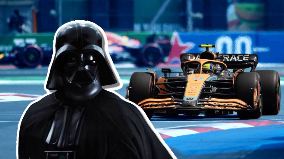Darth Vader como piloto de la F1.