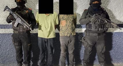 Detienen a dos hombres con armas y droga en Doctor Coss, Nuevo León