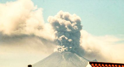 Afecta actividad del volcán Popocatépetl vuelos en AICM