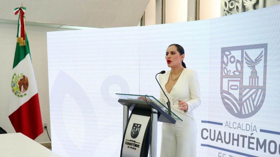 Sandra Cuevas, Alcaldesa de Cuauhtémoc, aseguró que terminará con dignidad su administración.