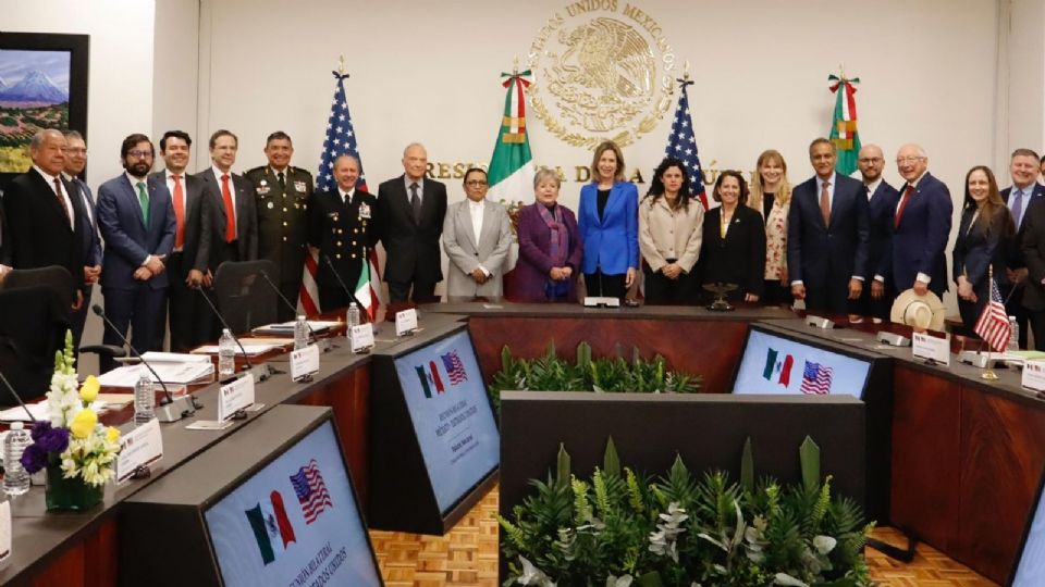 Reunión bilateral México y Estados Unidos.