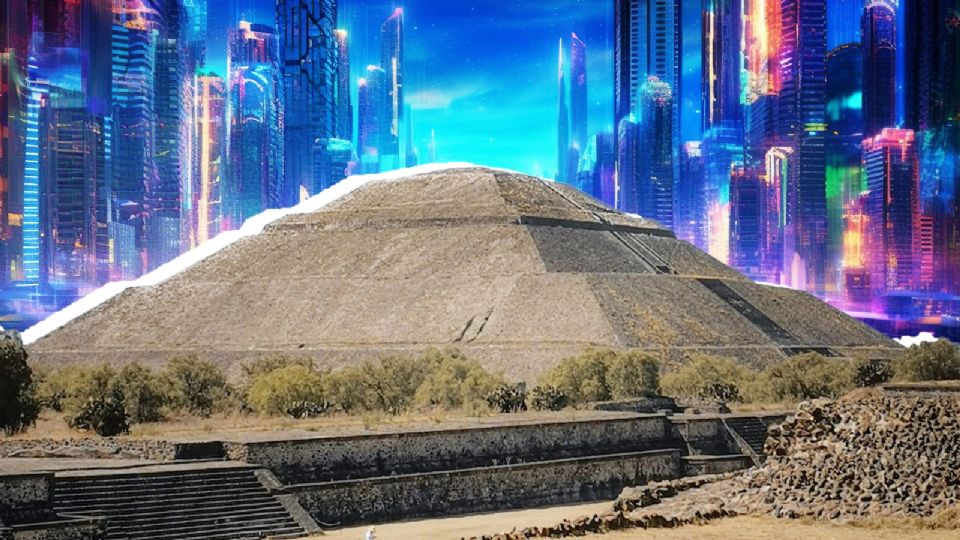 Las pirámides de Teotihuacán son una zona arqueológica ubicada en el Valle de México.