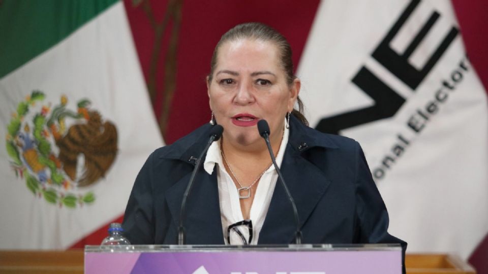 Guadalupe Taddei Zavala, consejera presidenta del INE.