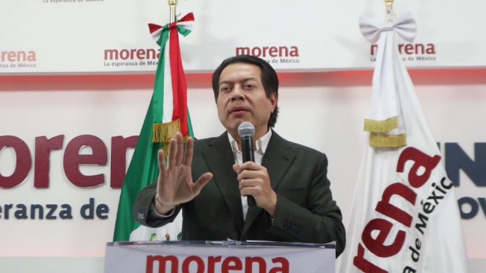 Mario Delgado, presidente de Morena.