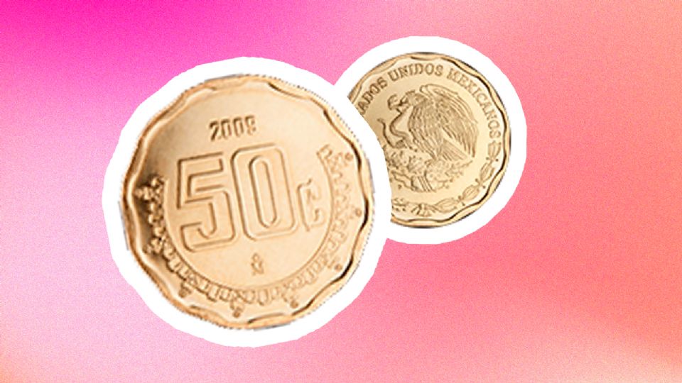 Moneda dodecagonal de 50 centavos