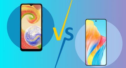 Samsung Galaxy A04 vs OPPO A58: características y precios, ¿cuál es mejor?