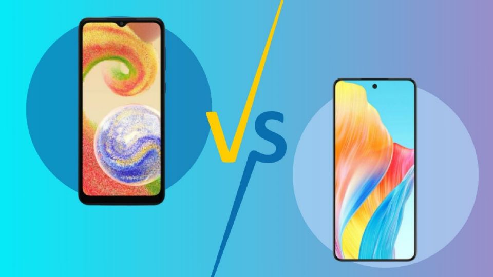 Samsung Galaxy A04 vs OPPO A58