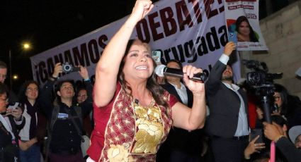 Clara Brugada afirma que triunfó en el debate chilango: 'Así vamos a ganar el 2 de junio'