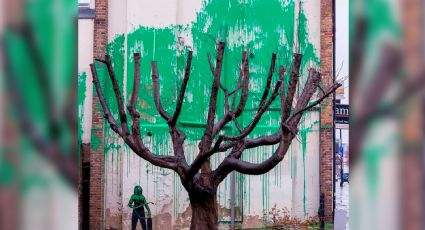 ¿Banksy y su nuevo mural arruinado?  Esto pasó en Londres (FOTOS)
