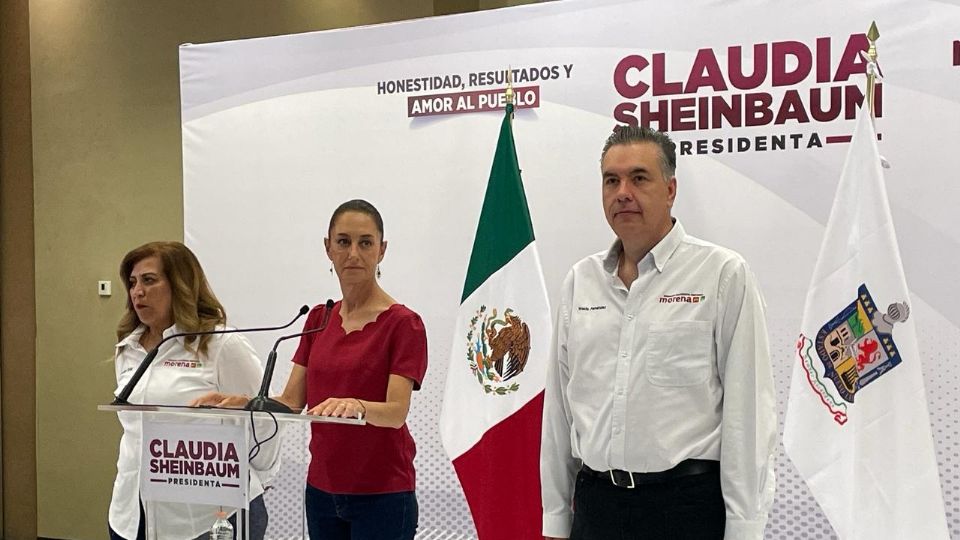 Claudia Sheinbaum, candidata presidencial de Morena, PT y PVEM.