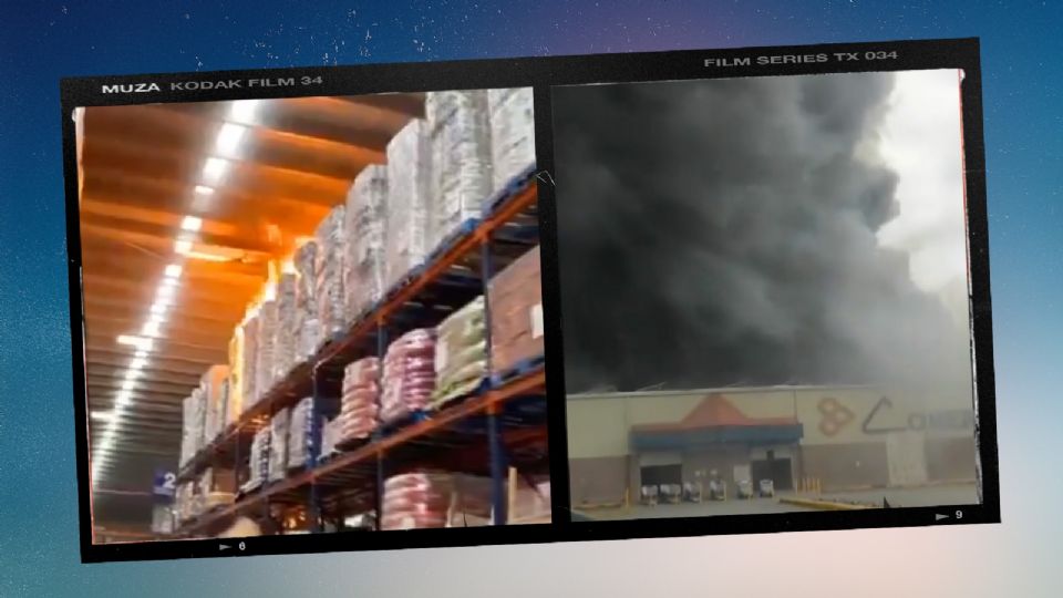 Se registra fuerte incendio en Bodega Treviño, en Reynosa, Tamaulipas; reportan ocho lesionados