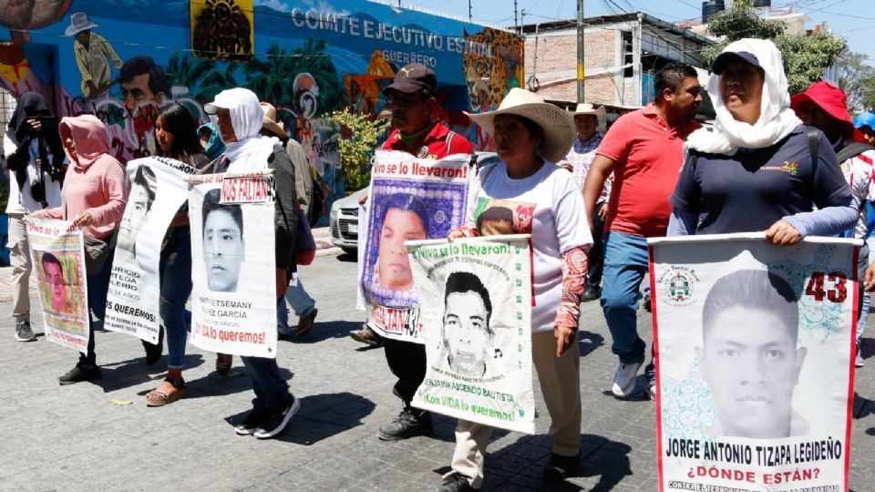 Marcha por desaparecidos.