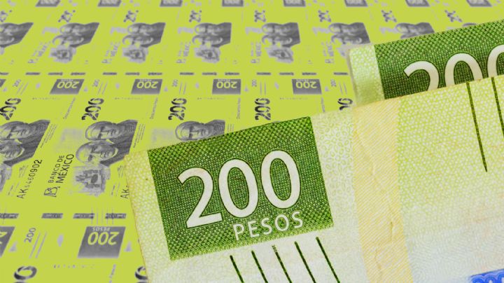 Billete de 200 pesos se vende en 200 mil pesos porque su número de serie se lee igual al derecho y al revés