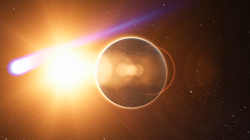 El cometa Diablo podría hacer una rara aparición durante el Eclipse Solar 2024.