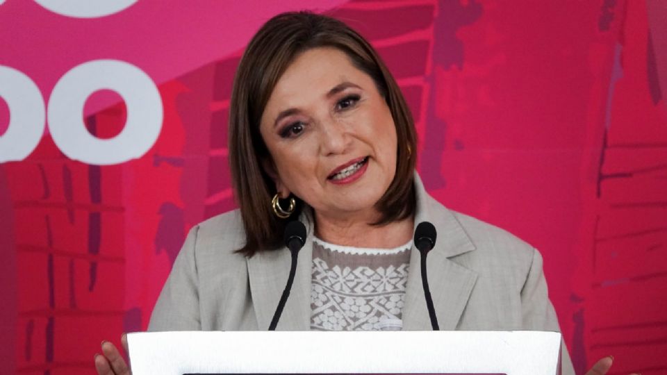Xóchitl Gálvez, candidata presidencial por la coalición Fuerza y Corazón por México.