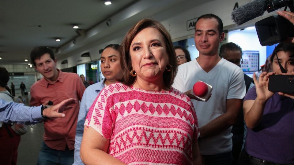 Xóchitl Gálvez, candidata de Fuerza y Corazón por México a la presidencia.