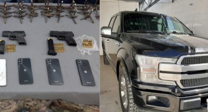 FGR detienen a cuatro hombres con armas y vehículos blindados en Galeana
