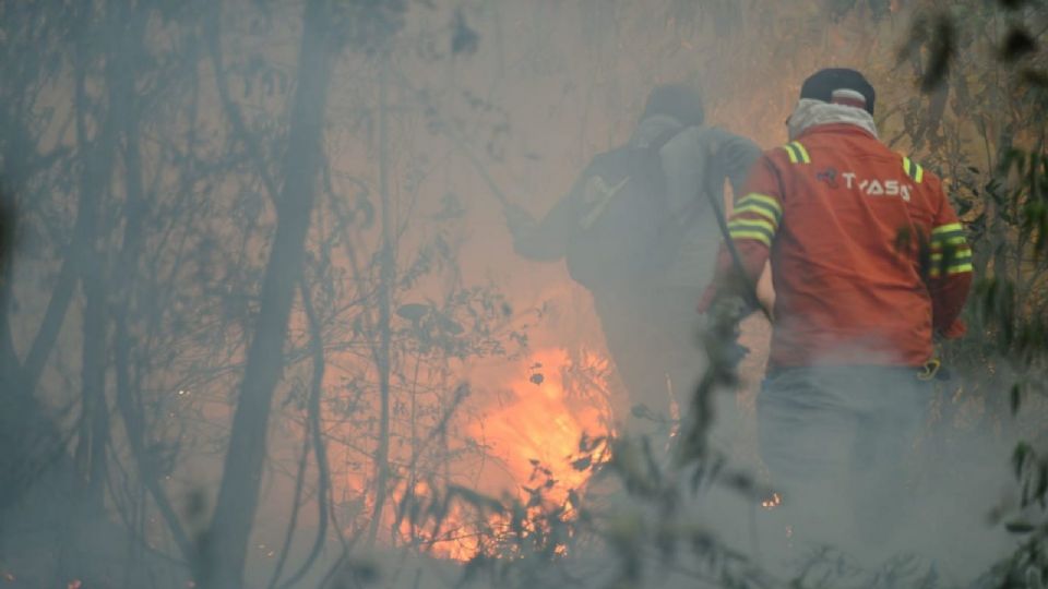 Incendios en las zonas altas del estado de Veracruz.