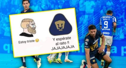 Después de la goleada de Rayados, le llueven los memes a Pumas