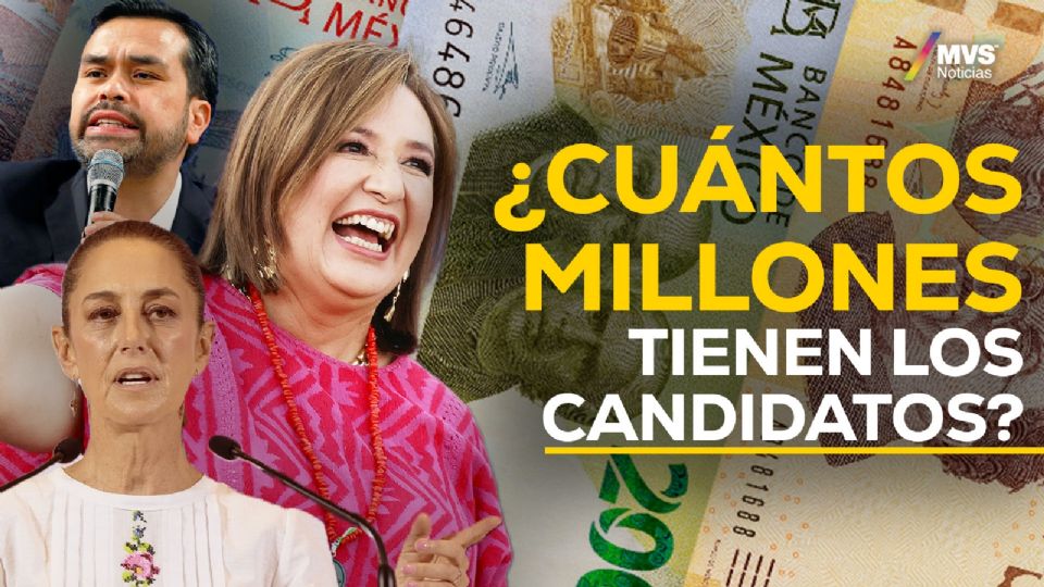 Los candidatos presidenciales tienen un tope de 600 millones de pesos por coalición.