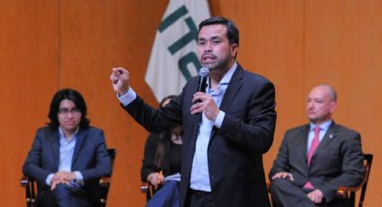 Jorge Álvarez Máynez pide a AMLO serenarse tras portazo de normalistas en Palacio Nacional