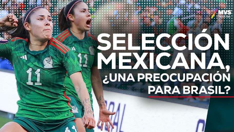 La selección mexicana enfrentará a Brasil en la semifinal de la Copa Oro Femenil.