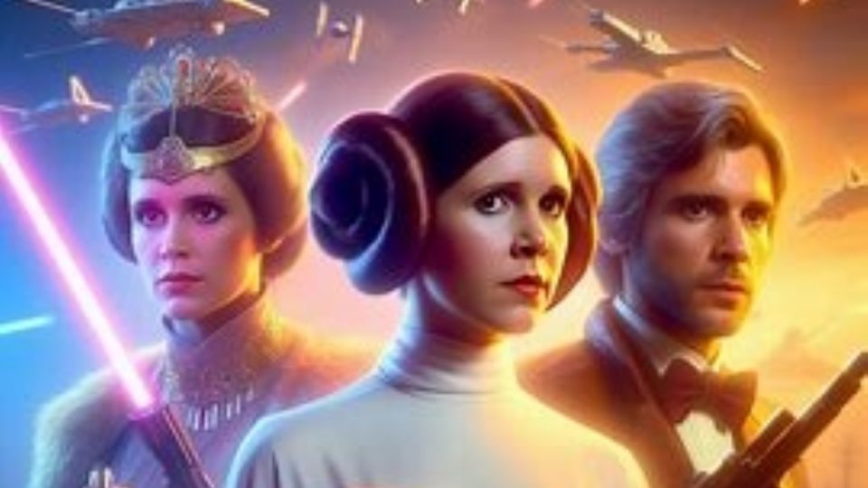 La princesa Leia es uno de los personajes más famosos de Star Wars.
