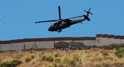 Se desploma helicóptero militar en frontera de México y EU; reportan dos muertos