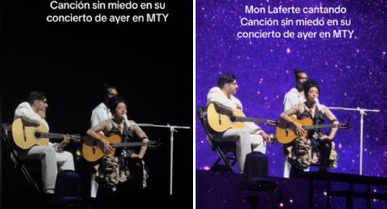 Mon Laferte canta 'Canción Sin Miedo' en concierto de Monterrey durante 8M