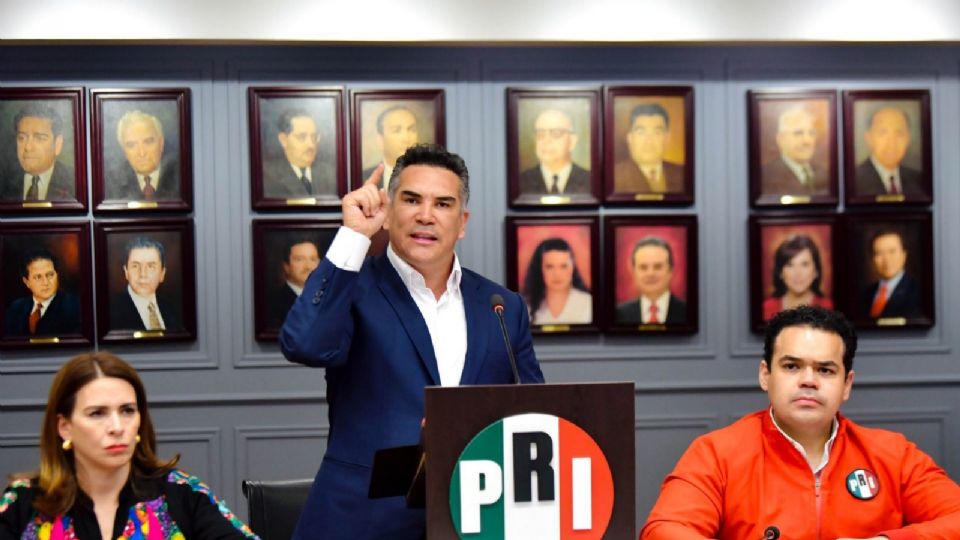 Alejandro Moreno, presidente nacional del PRI.