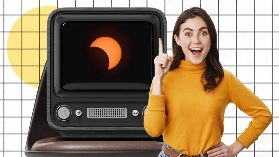 Eclipse solar 2024 será visible en televisión