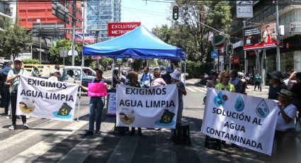 Juez ordena al GCDMX restablecer suministro de agua limpia y potable a habitantes de Benito Juárez