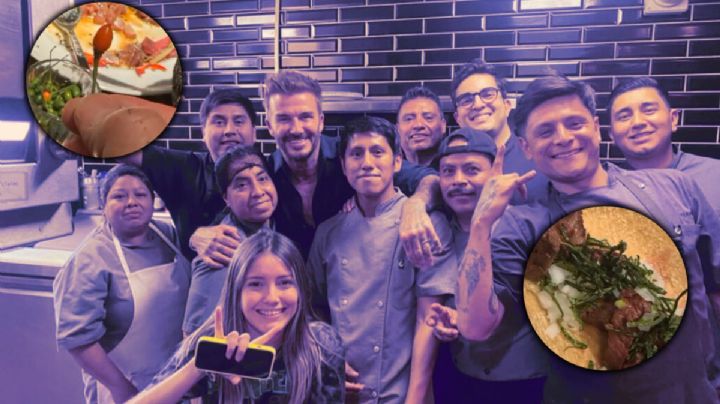 David Beckham: Esto fue lo que comió en Monterrey y cuánto costó