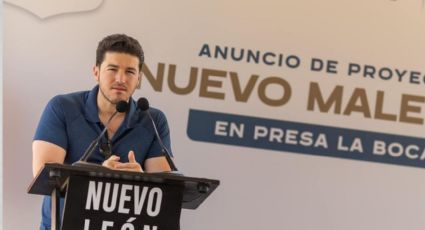 Samuel García asegura que ya no será extraída agua de Presa La Boca una vez llena