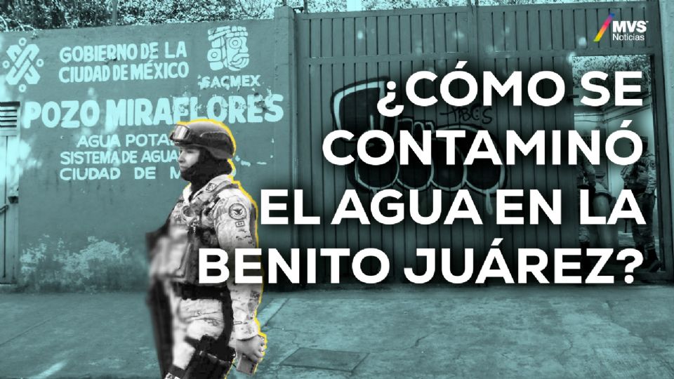 ¿Cómo se contaminó el agua en la Benito Juárez?