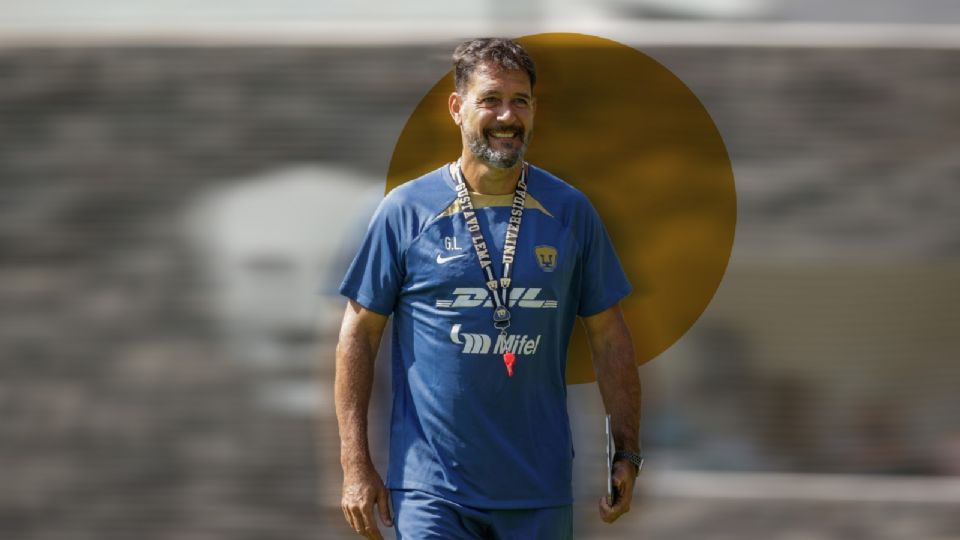 Gustavo Lema, entrenador de los Pumas.