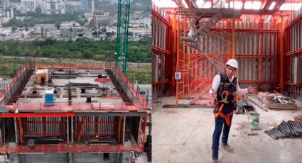Así va la construcción del edificio más grande de Monterrey y Latinoamérica