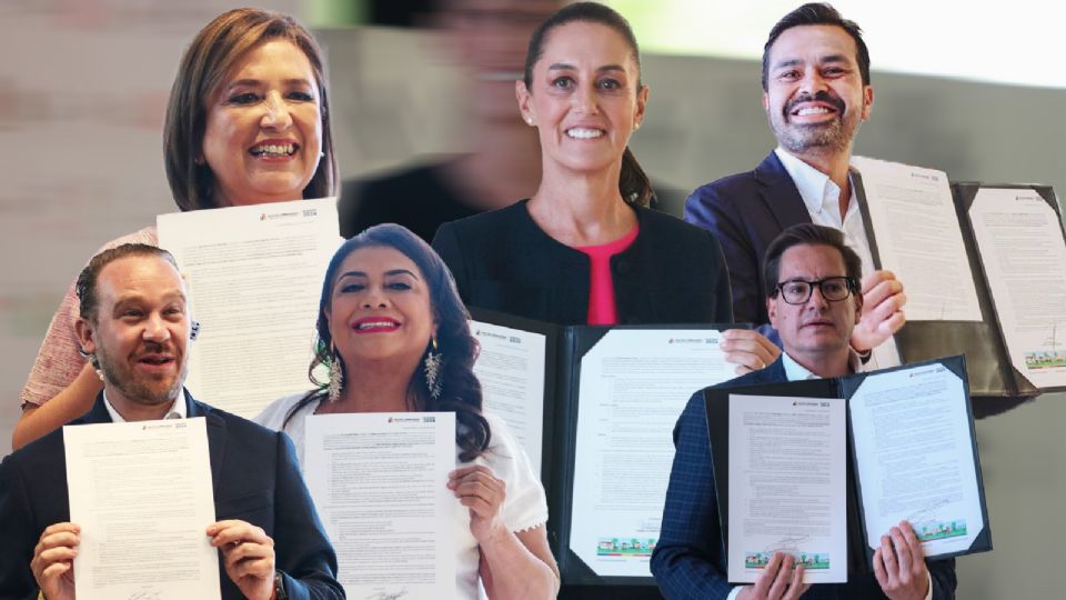 Candidatos a la presidencia de la República y a la Jefatura de Gobierno de la CDMX firmaron el Pacto por la Primera Infancia