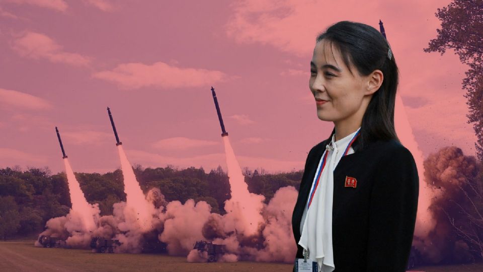 Foto de archivo de Kim Yo Jong, hermana del líder norcoreano Kim Jong Un, em la región rusa de Amur Sept 13, 2023.