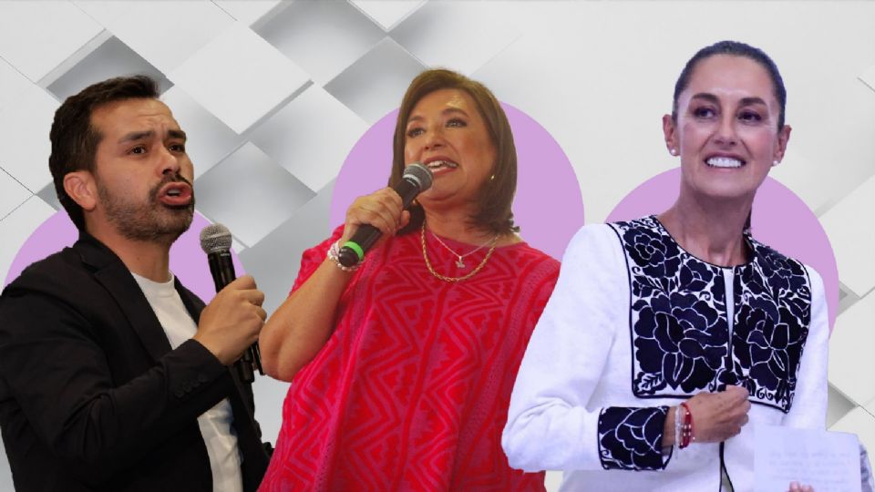 Claudia Sheinbaum, Xóchitl Gálvez y Álvarez Máynez listos para el debate  “La ruta hacia el desarrollo de México”