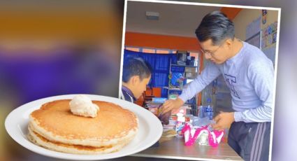 Conoce al maestro "miel", llevó hot cakes a sus alumnos en escuela rural