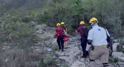 Rescatan a tres personas en Cerro del Topo Chico