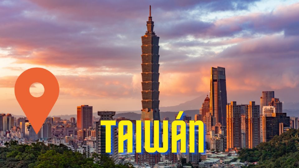 El icónico rascacielos Taipei 101, ubicado en la capital del país, es el segundo edificio más alto del mundo.