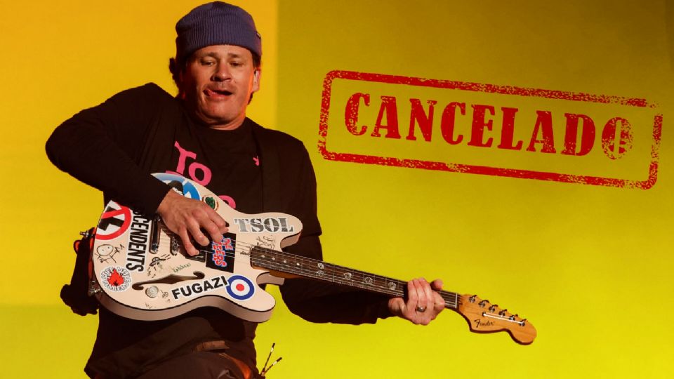 Blink-182 cancela concierto de este 3 de abril.
