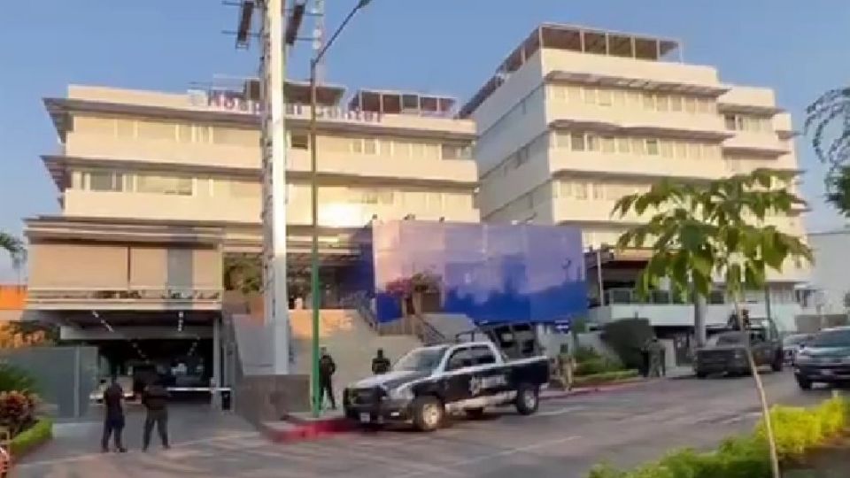 Hospital privado en Cuernavaca donde un comando ingresó para asesinar a un hombre.