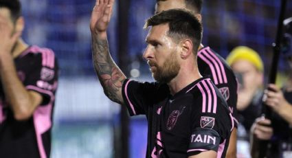 Lionel Messi se encaró y reclamó al cuerpo técnico de Rayados de Monterrey