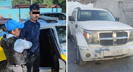 Hombre es detenido cuando iba a buscar empleo en auto robado
