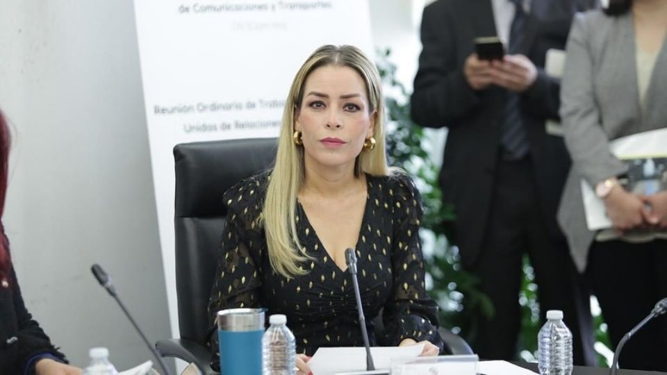 Verónica Martínez, senadora por el PRI.